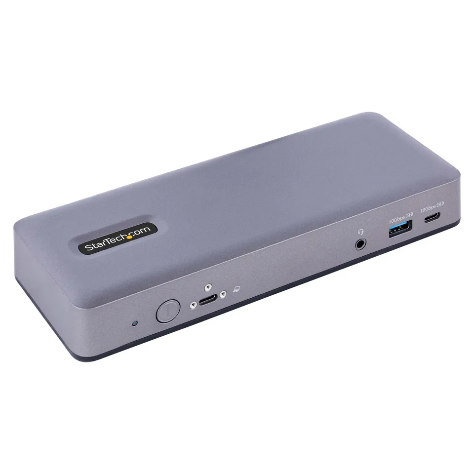 startech-com-dock-usb-c-triple-4k30-double-4k60-chromebook-7-ports-gbe image 1