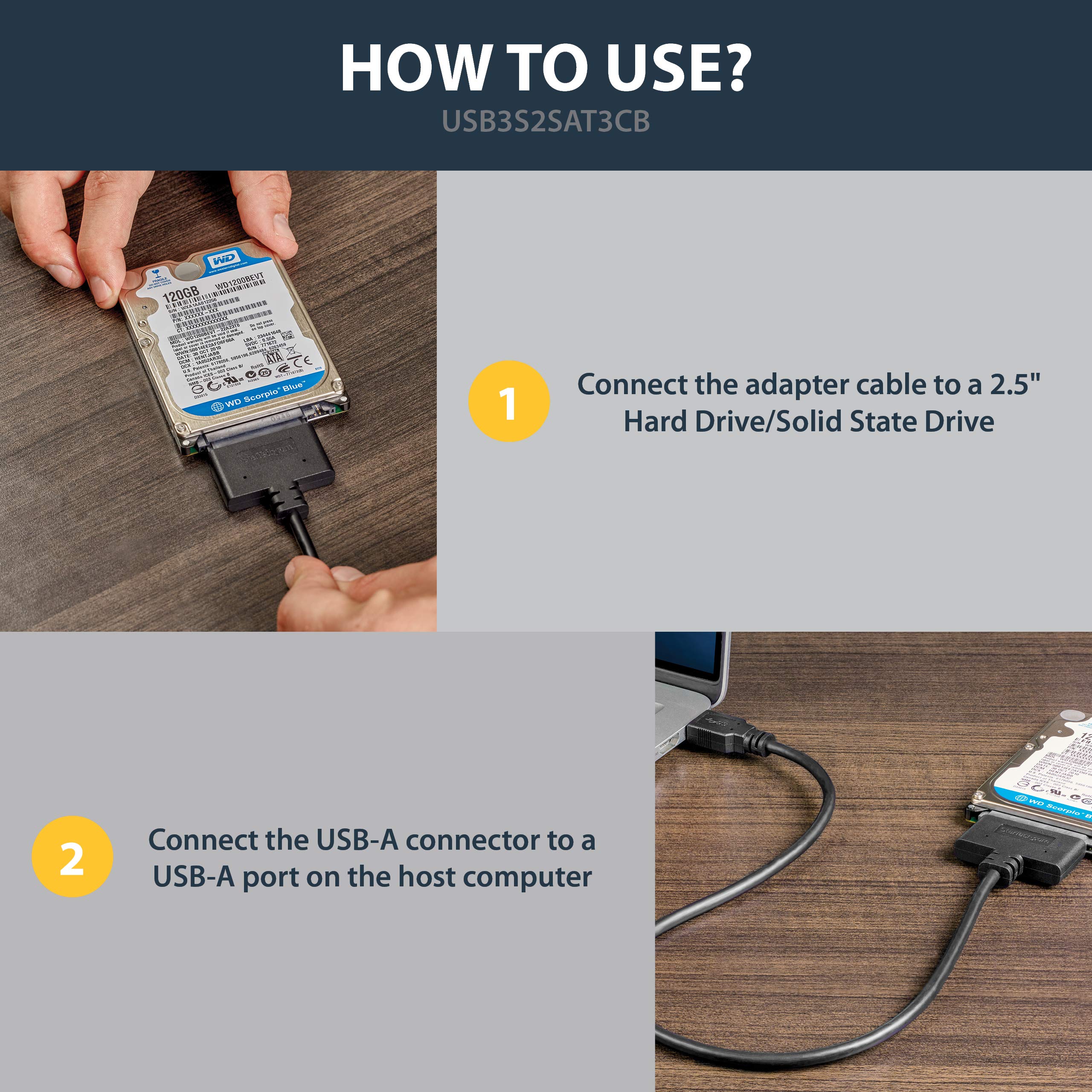 startech-com-usb3s2sat3cb-adaptateur-usb-3-0-vers-sata-iii-2-5-avec-uasp image 5