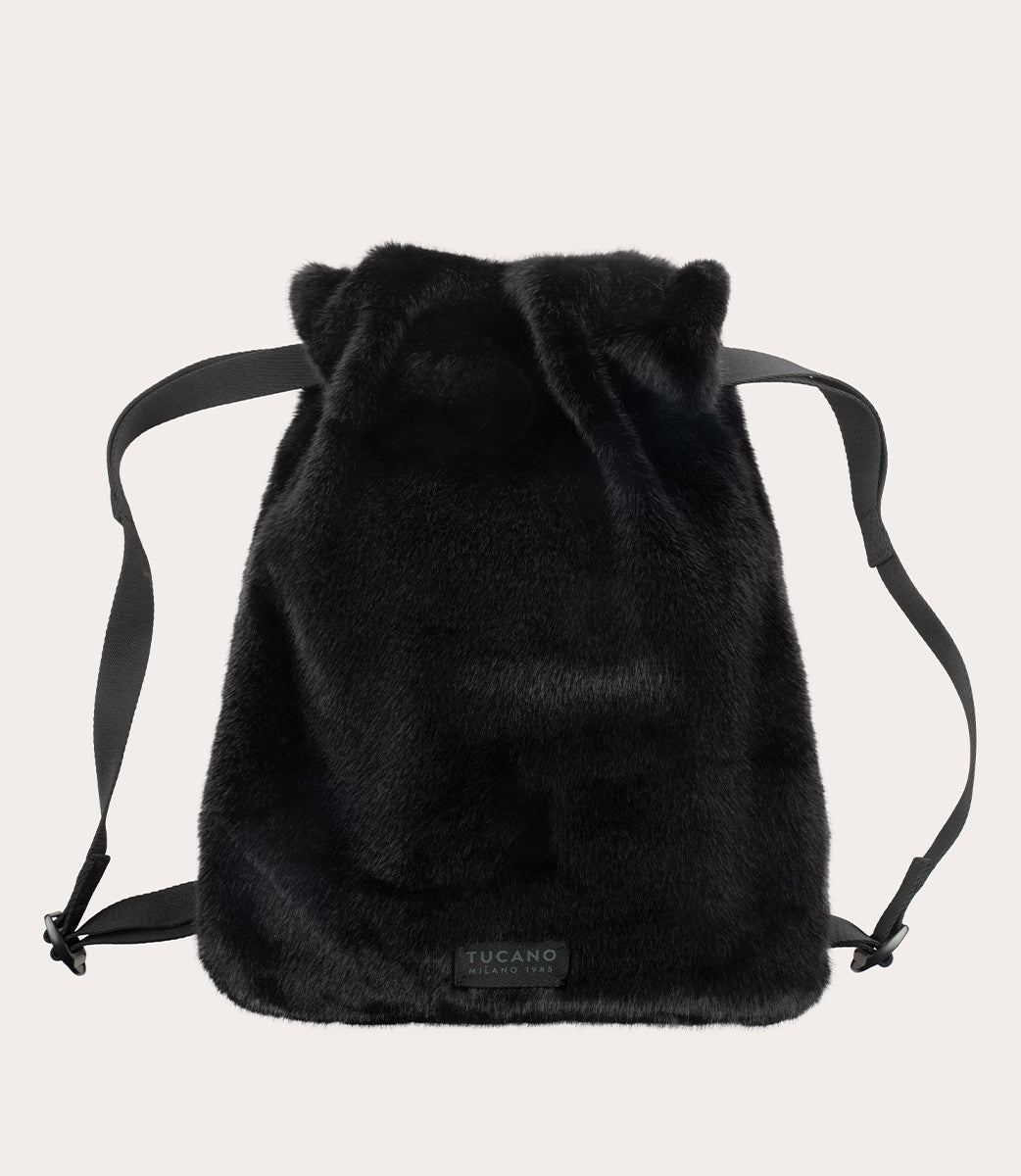 tucano-nina-fur-sac-dos-en-fausse-fourrure image 2