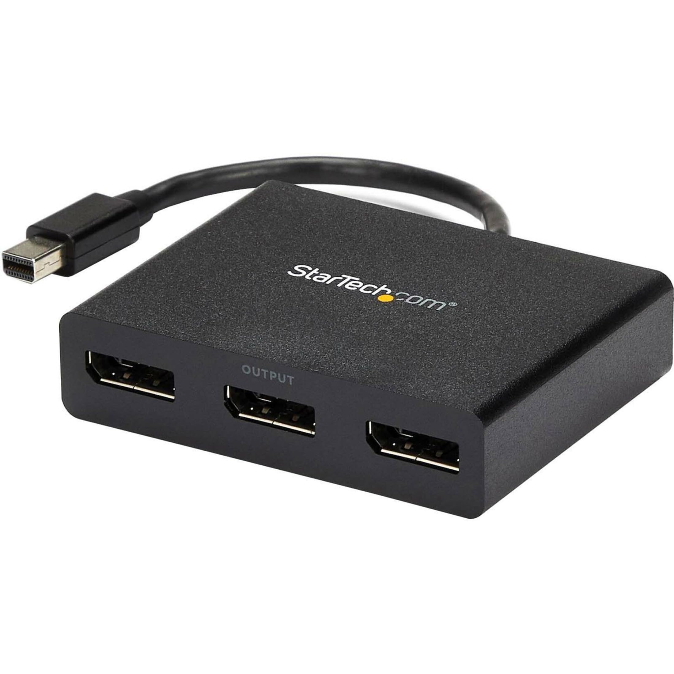 startech-com-mstmdp123dp-hub-mst-mini-displayport-vers-3x-displayport-double-4k image 1