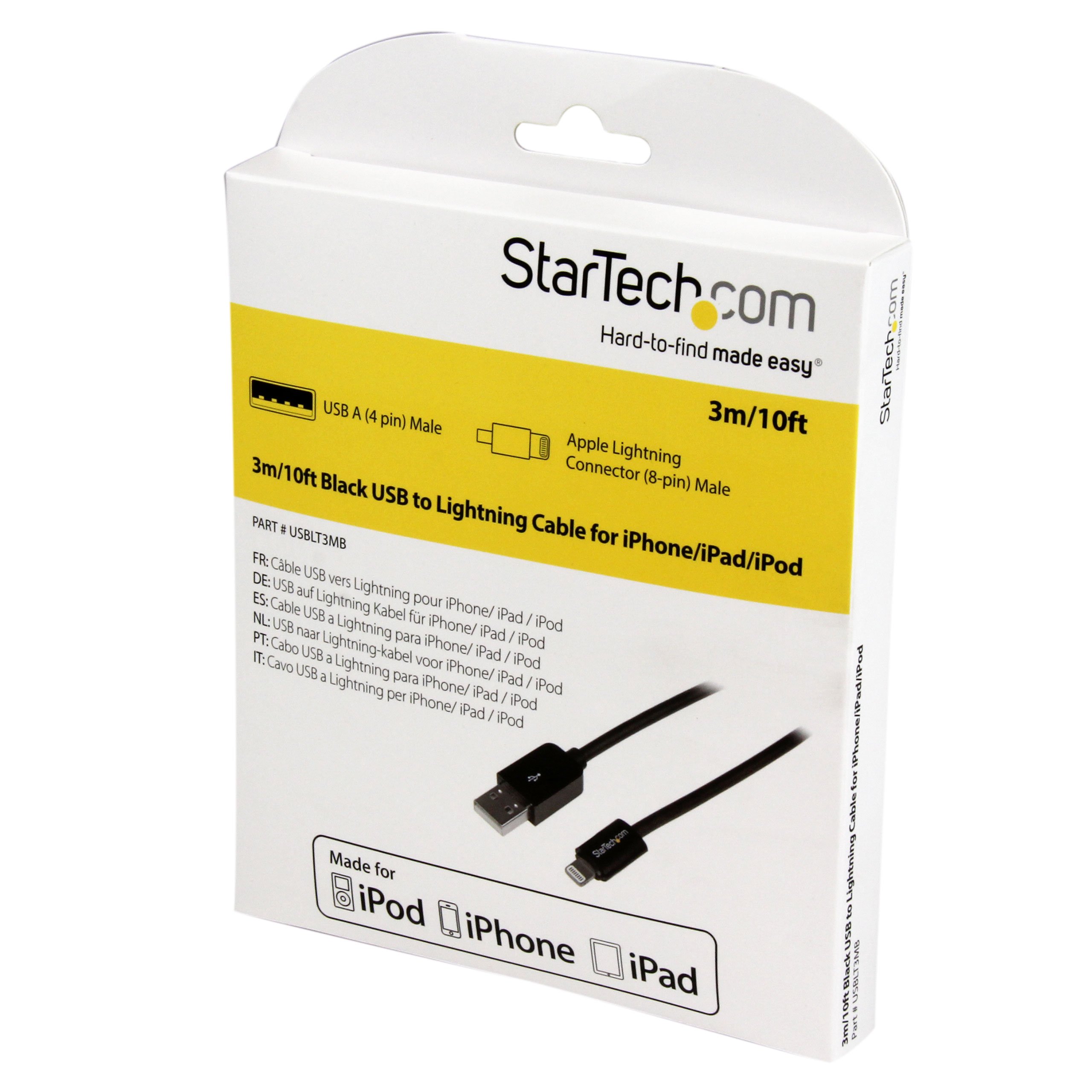 startech-com-pm1115xx-c-ble-usb-a-vers-lightning-3-m-m-m-noir-usblt3mb image 5