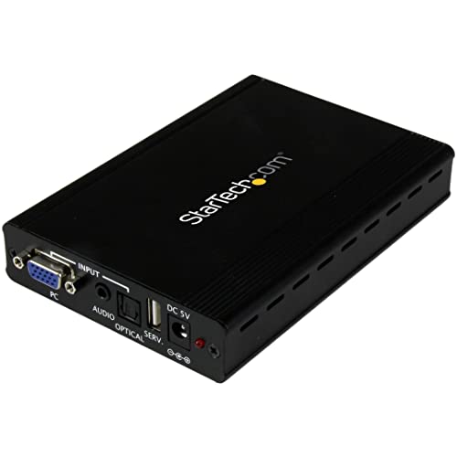 startech-com-vga2hdpro2-convertisseur-vga-vers-hdmi-avec-scaler-audio image 3