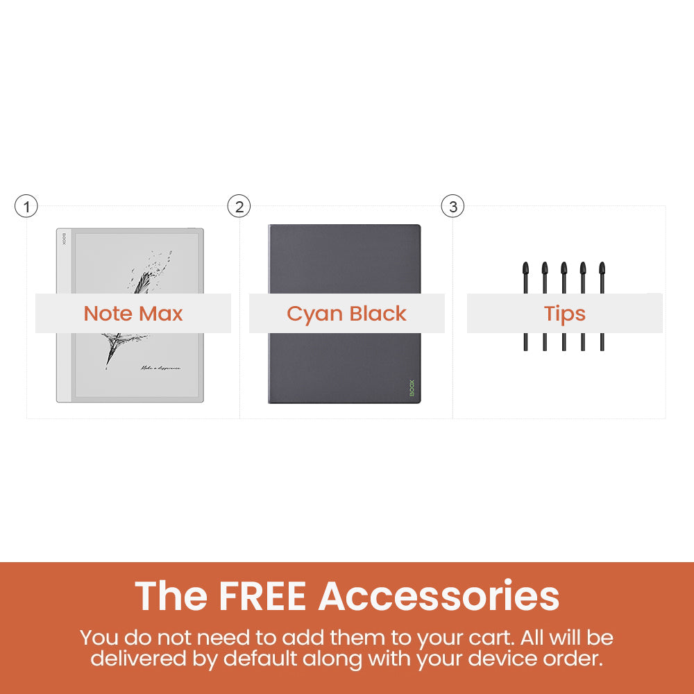 boox-note-max-tablette-epaper-13-3-pouces-avec-stylet-et-rotation-auto-bsr image 3