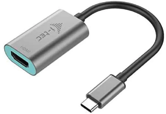 i-tec-adaptateur-usb-c-vers-hdmi-4k-60hz-m-tal-thunderbolt-3 image 1