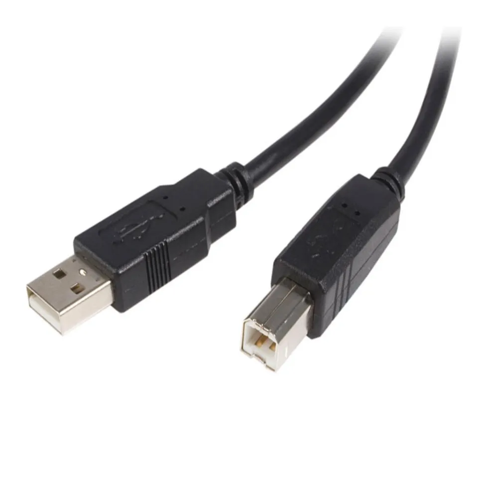 startech-com-usb2hab2m-c-ble-usb-2-0-a-vers-b-2-m-noir-m-m image 1