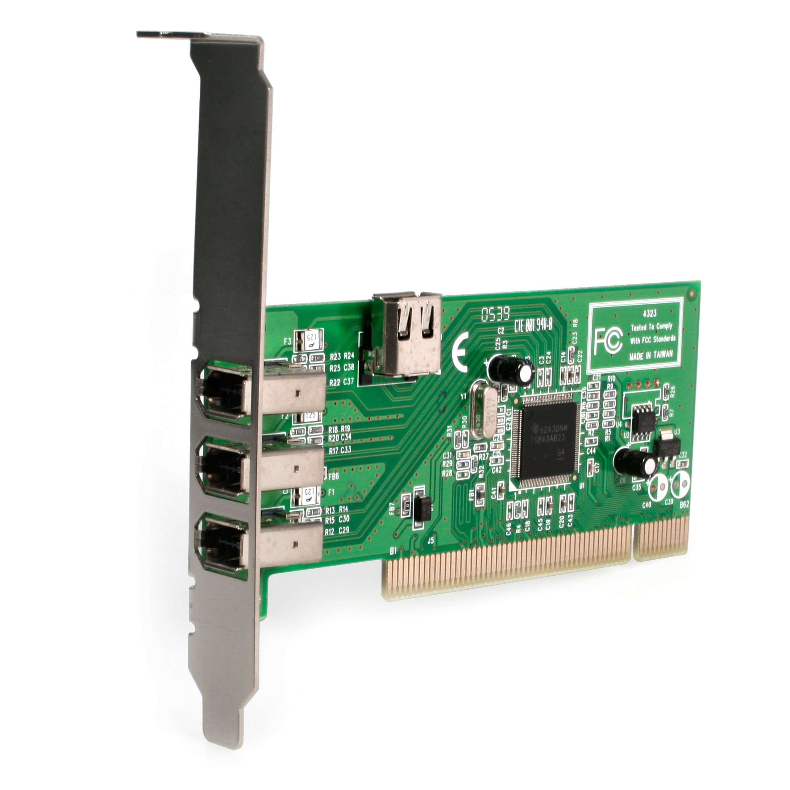 startech-com-pci1394mp-carte-pci-vers-4-ports-firewire-400 image 2