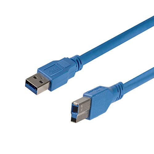 startech-com-c-ble-superspeed-usb-3-0-type-a-vers-type-b-m-m-1-8m-bleu image 4