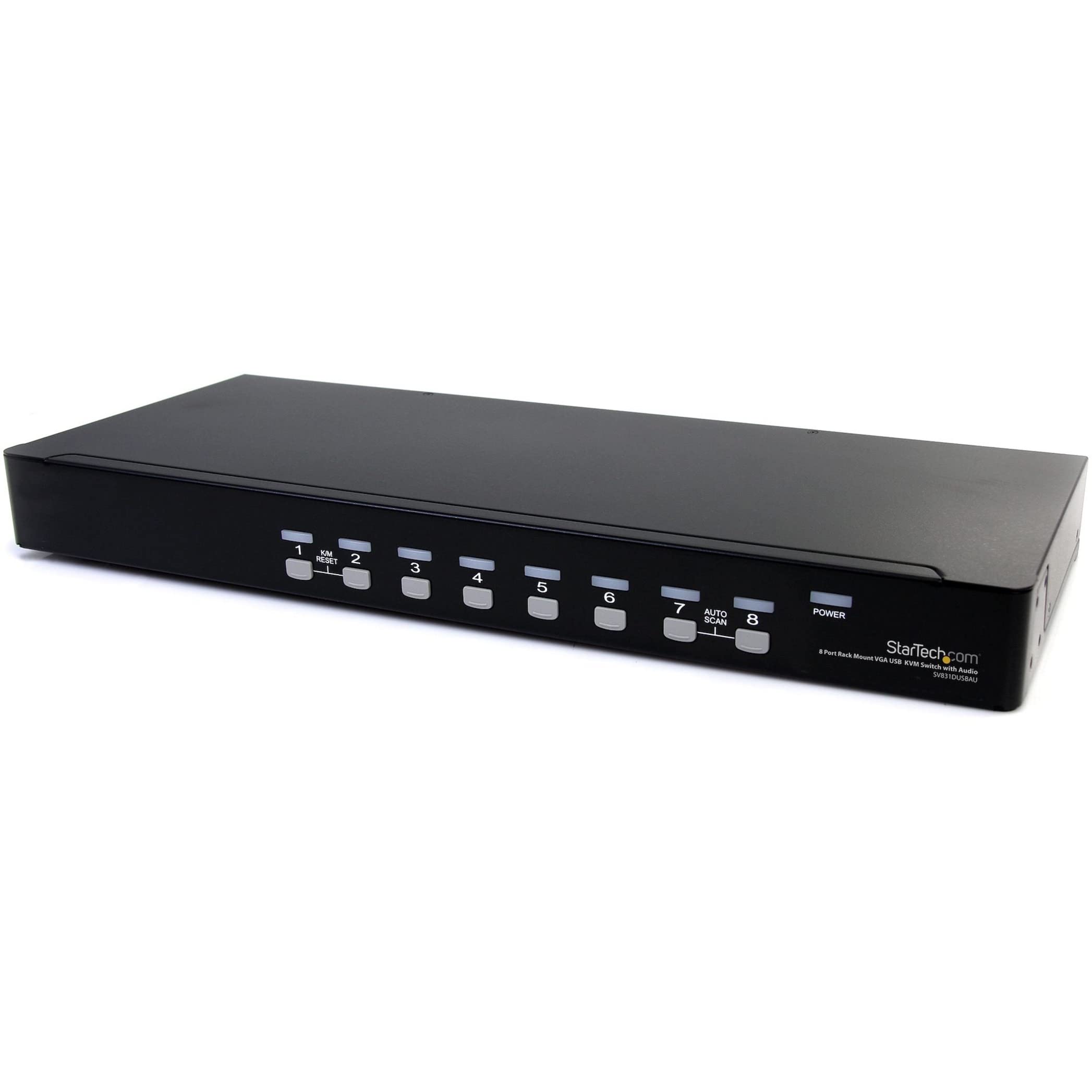 startech-com-commutateur-kvm-usb-vga-8-ports-rack-audio-s-rie-st12mhdlan image 1