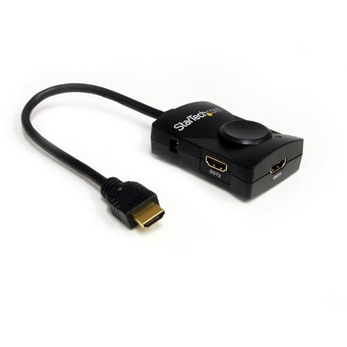 startech-com-st122hdmile-r-partiteur-vid-o-hdmi-2-ports-avec-audio image 2