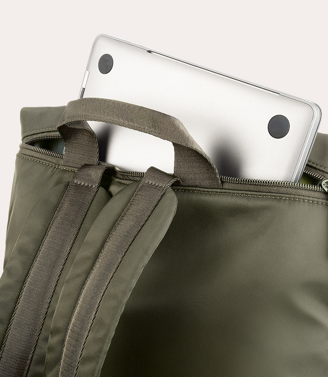 tucano-fold-backpack-sac-dos-nylon-recycl-et-cuir-15-6-macbook-16 image 8