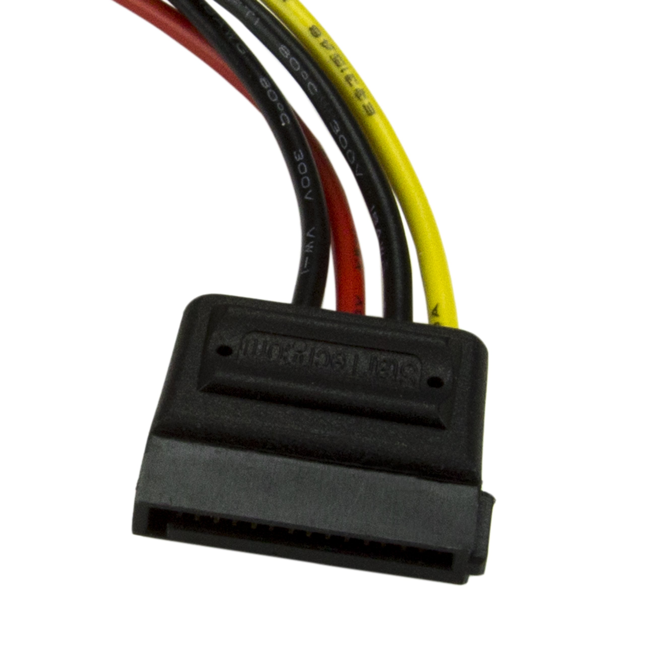 startech-com-satapowadap-adaptateur-alimentation-lp4-vers-sata-15-cm image 3