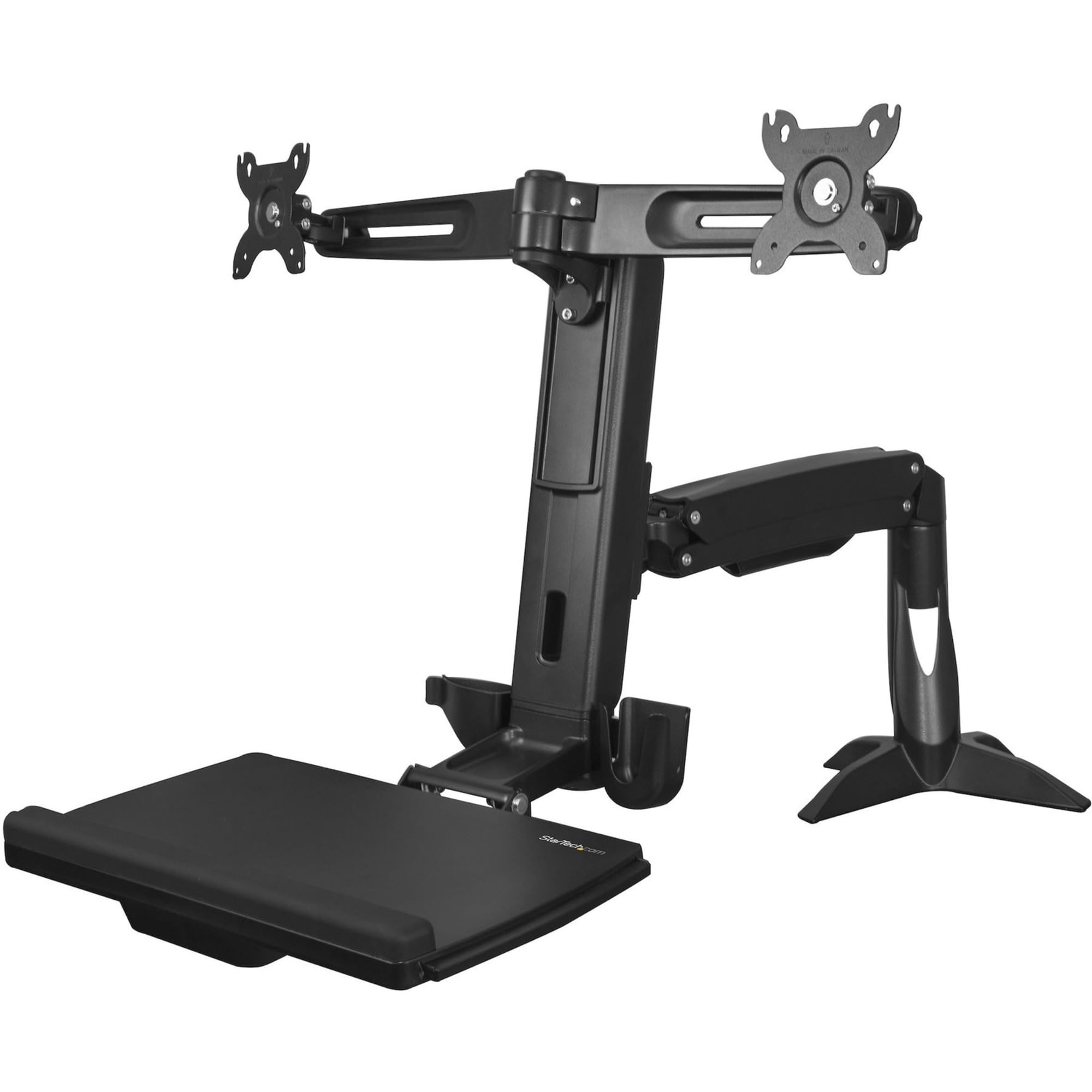 startech-com-armstscp2-bras-assis-debout-deux-crans-24-vesa-8-kg image 1
