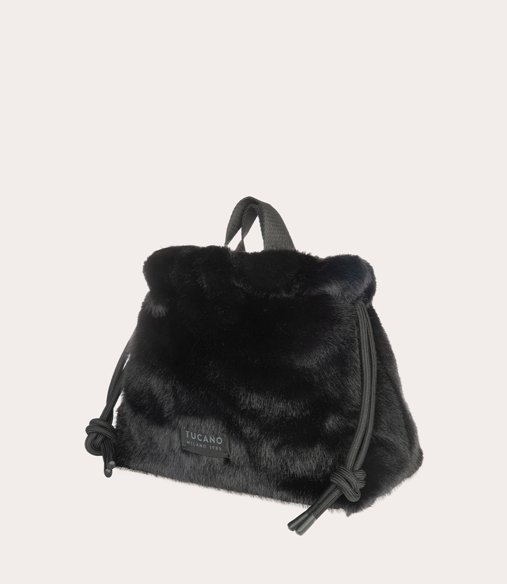 tucano-nina-fur-sac-beaut-fausse-fourrure-cordon-avec-bandouli-re image 2
