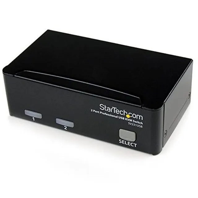 startech-com-switch-kvm-usb-vga-2-ports-avec-c-bles-kit-commutateur-cran-clavier image 1
