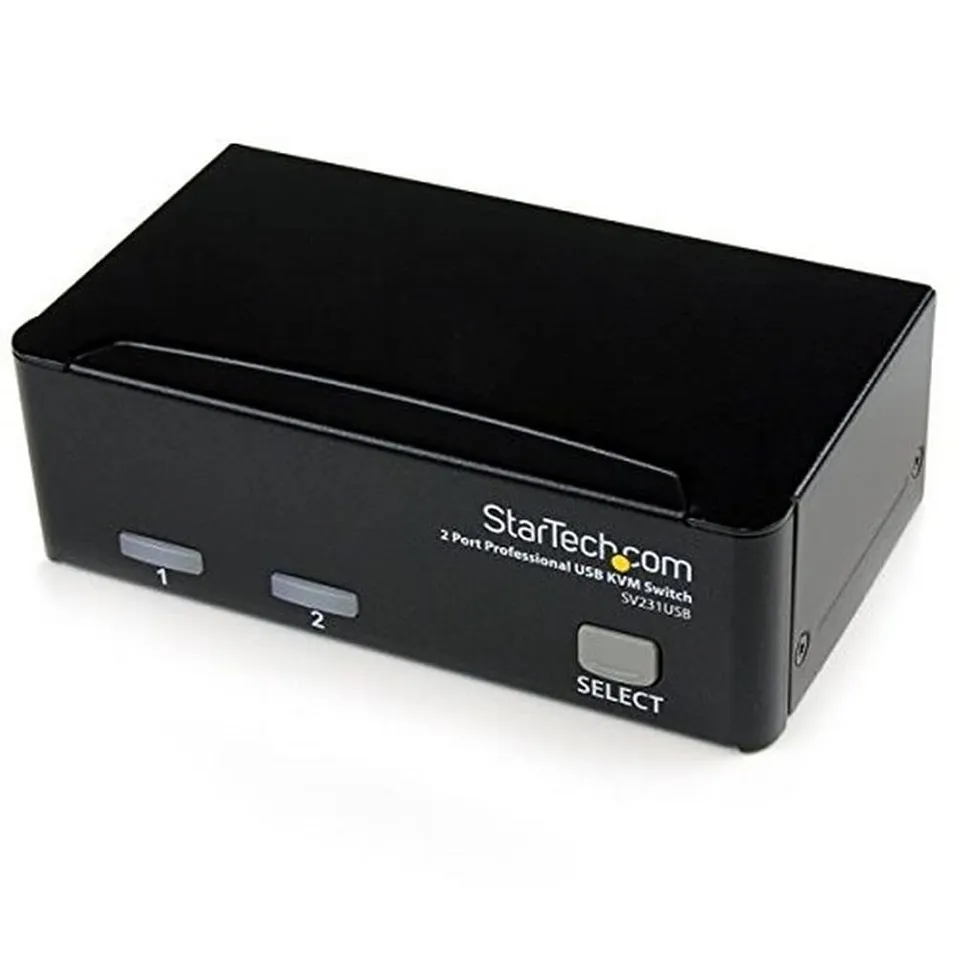 startech-com-switch-kvm-usb-vga-2-ports-avec-c-bles-kit-commutateur-cran-clavier image 1