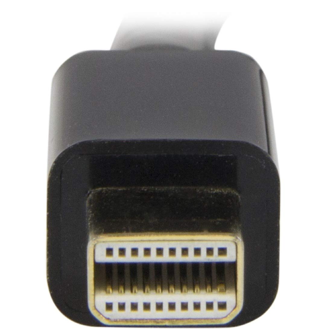 startech-com-mdp2hdmm1mb-c-ble-mini-displayport-vers-hdmi-1-m-4k-30hz-noir image 3