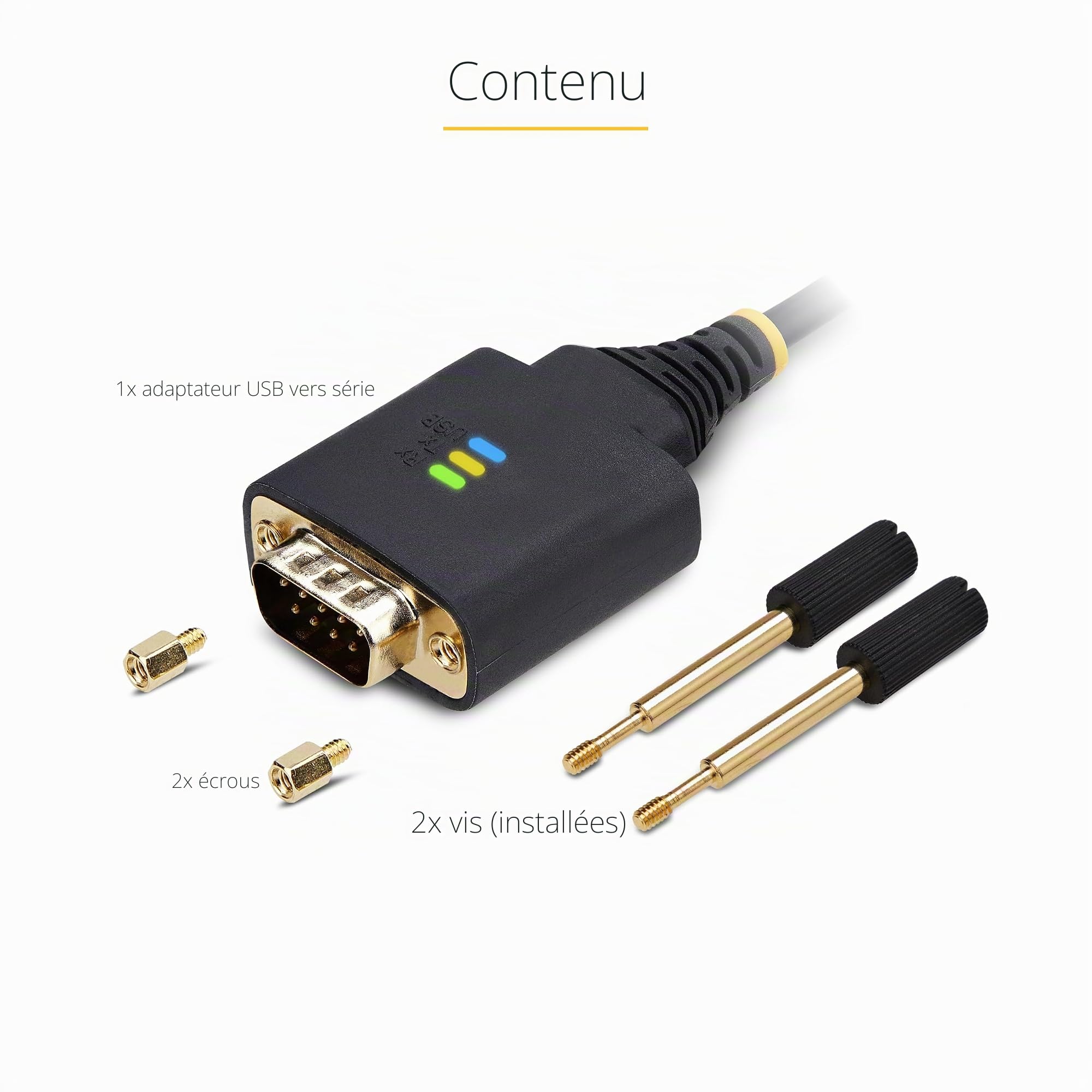 startech-com-c-ble-adaptateur-usb-vers-s-rie-db9-rs232-2m-ftdi image 7
