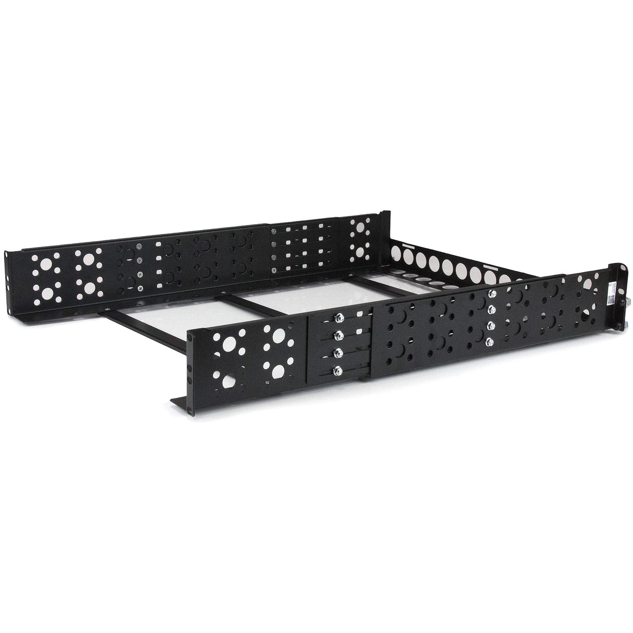 startech-com-rails-universels-2u-19-profondeur-r-glable-45-kg-unirails2u image 1