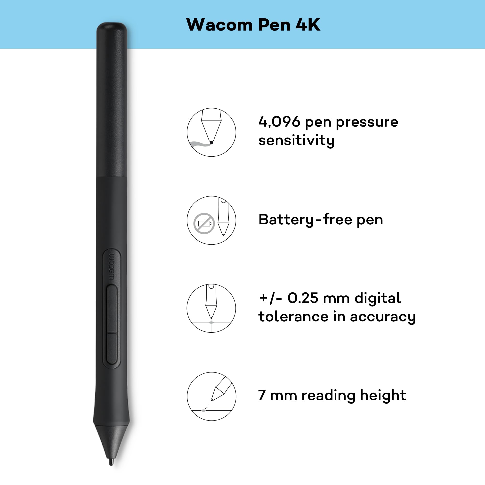 wacom-intuos-small-ctl-4100k-n-tablette-graphique-stylet-noir image 5