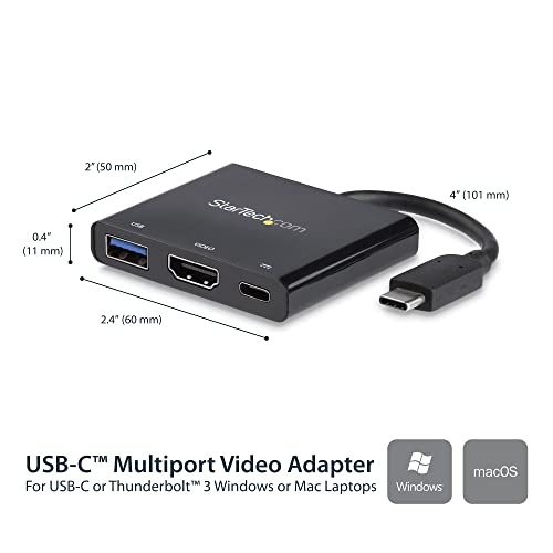 startech-com-adaptateur-usb-c-vers-hdmi-4k-30hz-avec-usb-3-0-et-60w-pd image 8