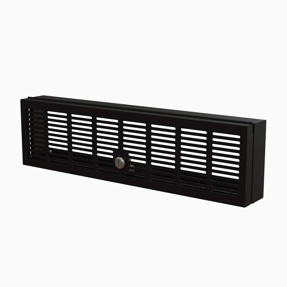 startech-com-couvercle-de-s-curit-charni-re-pour-rack-3u-19-pouces-rkseclk3u-pan image 1