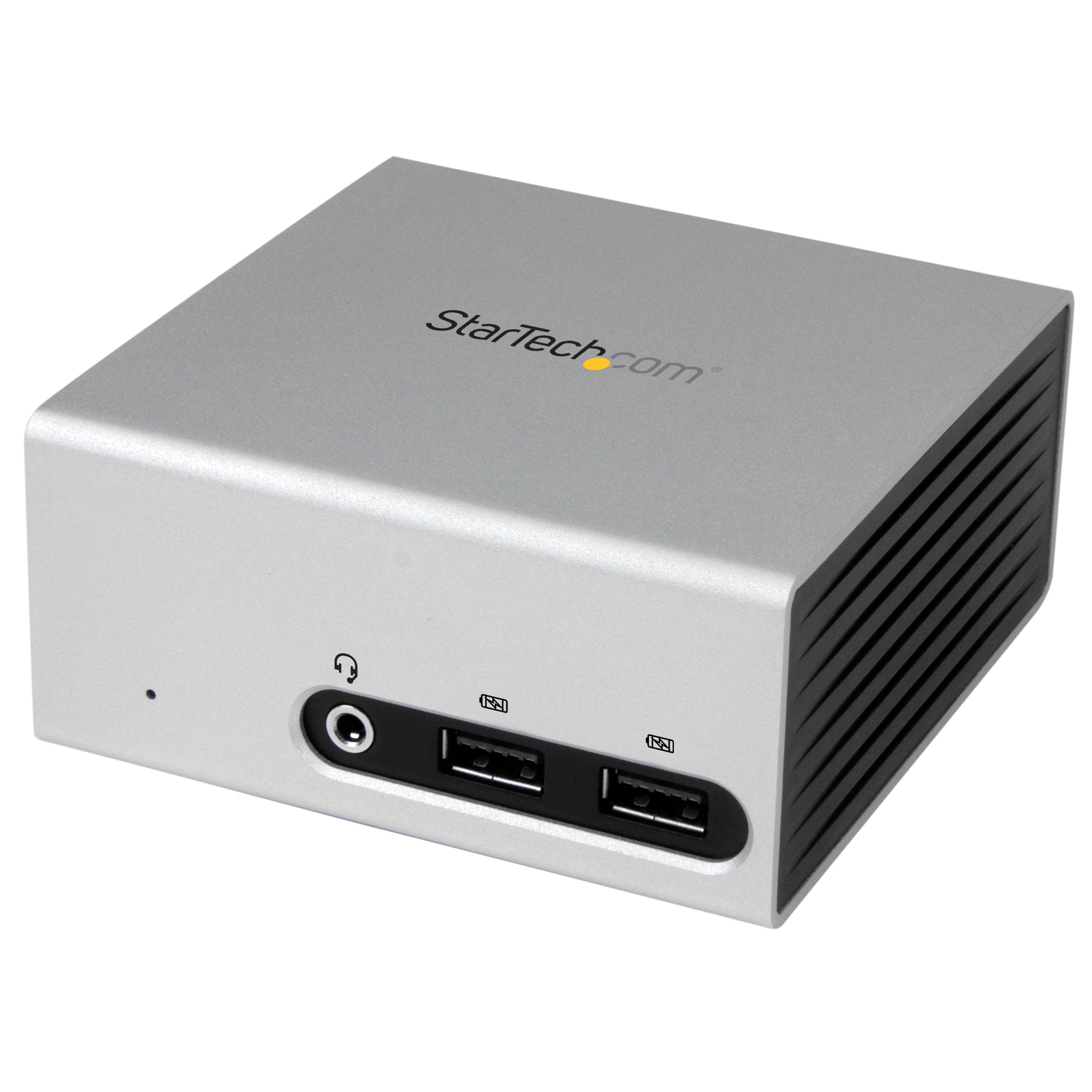 startech-com-usb3smdock4k-station-d-accueil-usb-3-0-double-hdmi-dvi-4k image 1