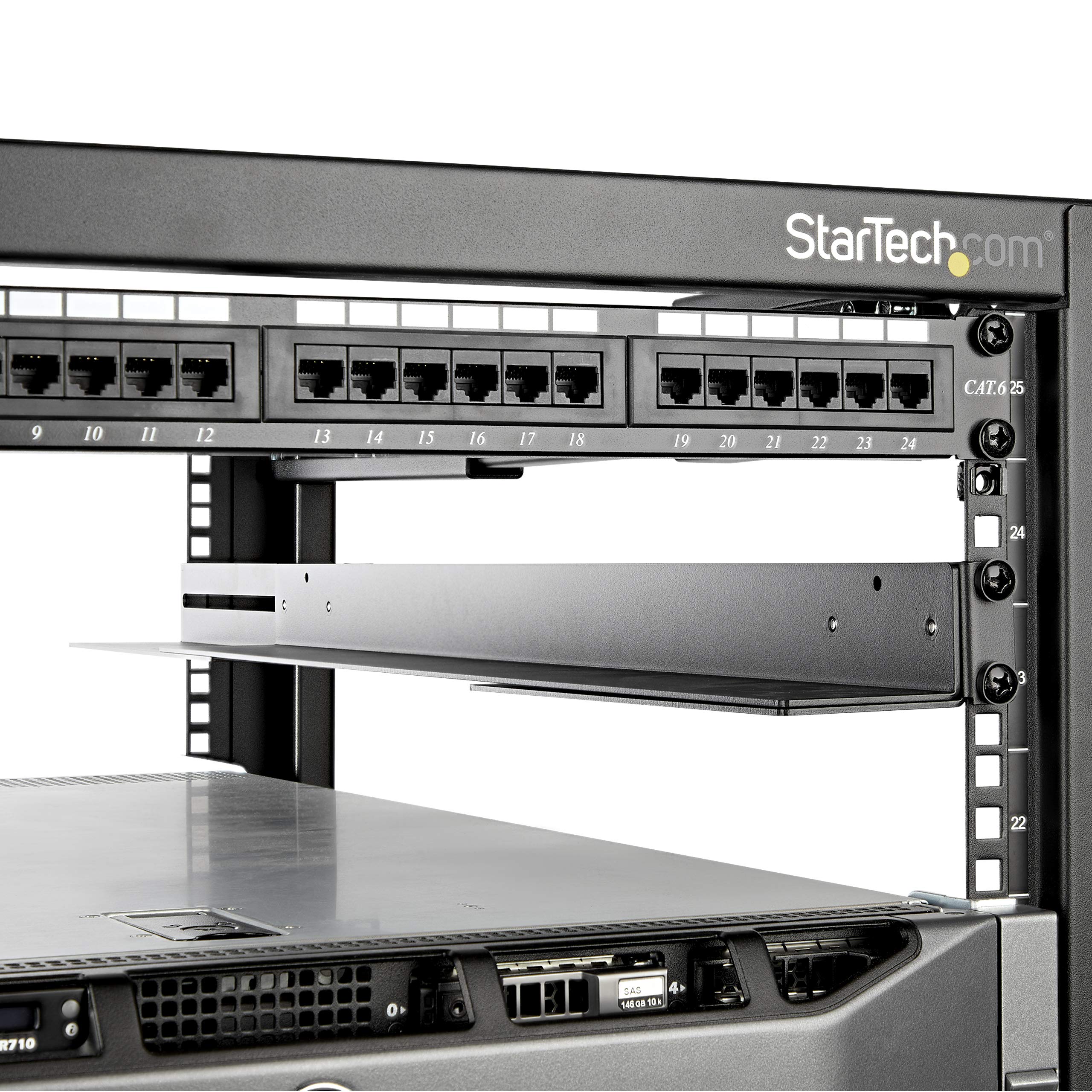 startech-com-unirails1ub-rails-rack-1u-4-montants-19-61-91-4-cm-90-kg image 6