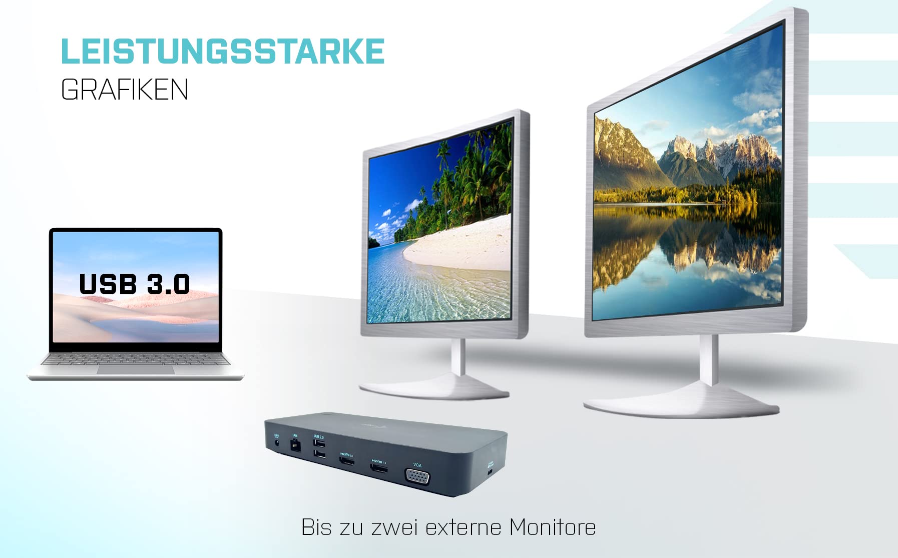 i-tec-station-d-accueil-usb-3-0-usb-c-thunderbolt-triple-cran-4k-60hz-pd-65w-sol image 7