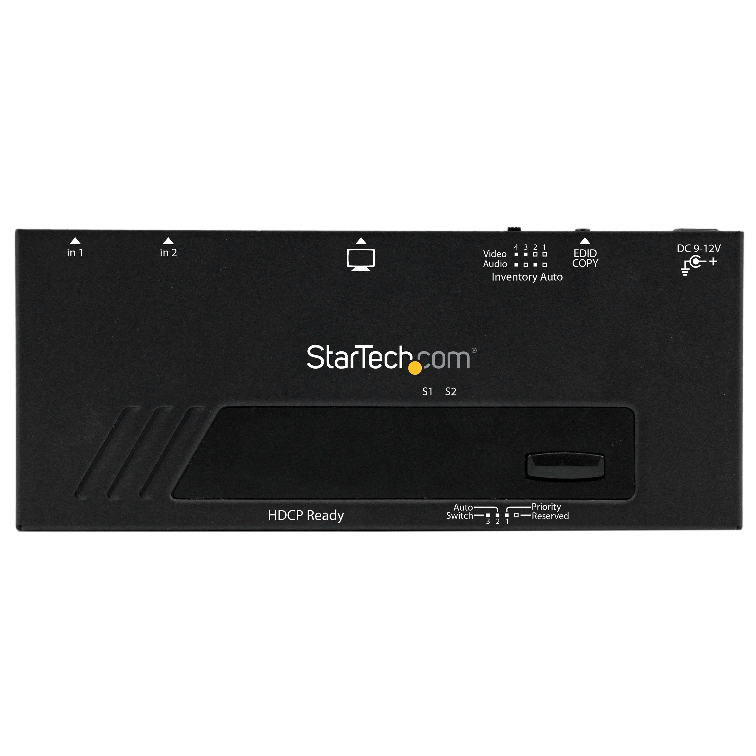 startech-com-vs221hdq-switch-hdmi-2-ports-1080p-auto-avec-edid image 2