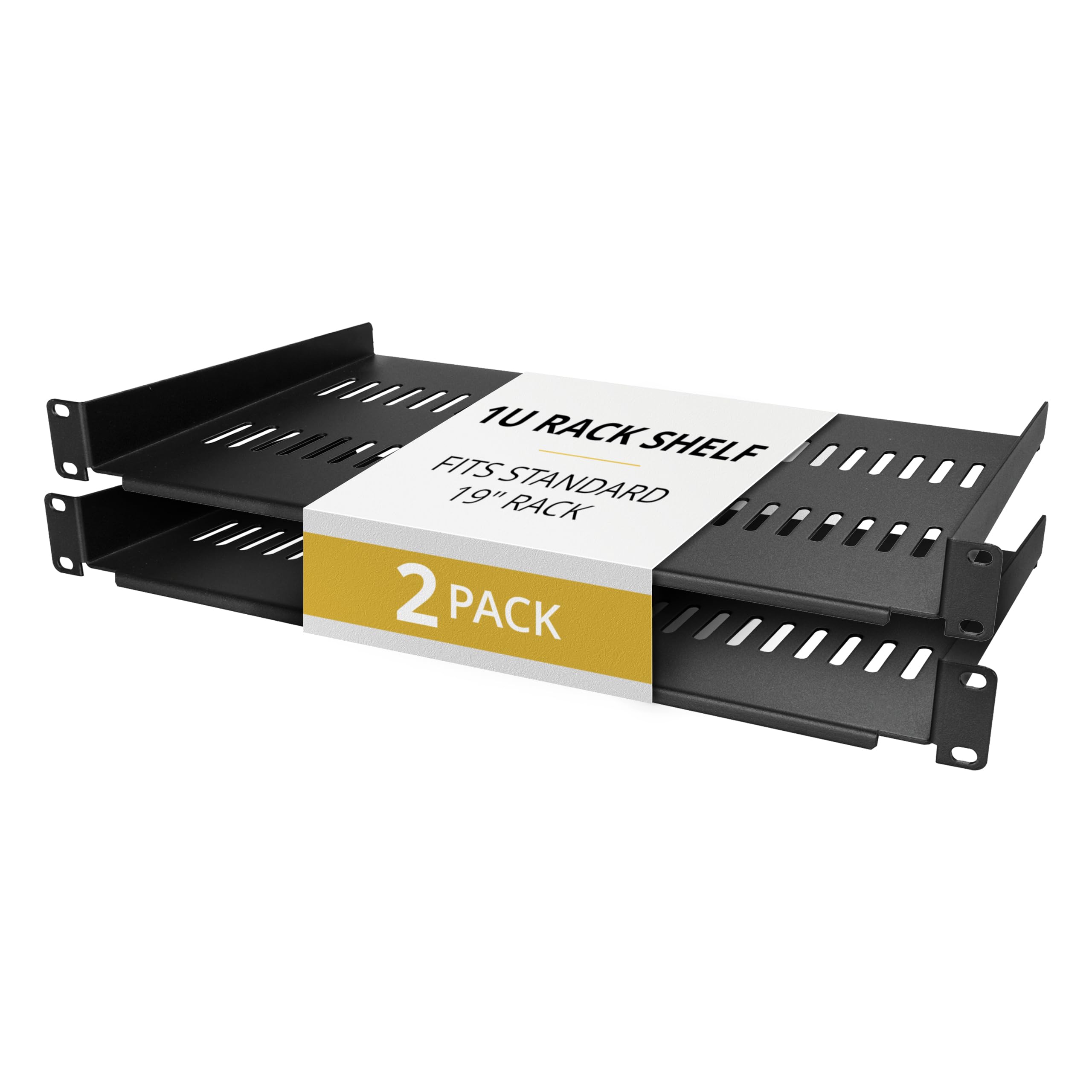 startech-com-cabshelfv1u-2pk-lot-de-2-tag-res-rack-19-1u-ventil-es-cantilever-25 image 1