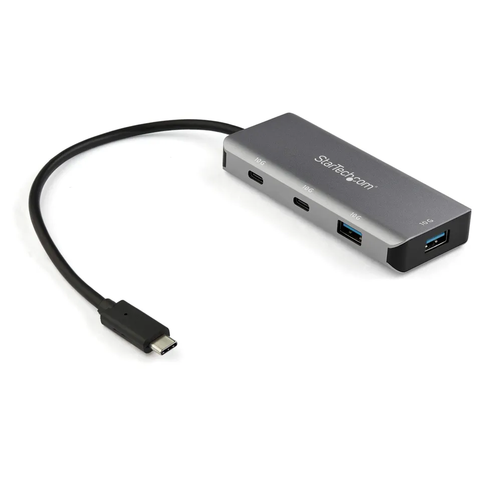 startech-com-hub-usb-c-4-ports-10gbps-hb31c2a2cb-2x-usb-a-2x-usb-c image 1