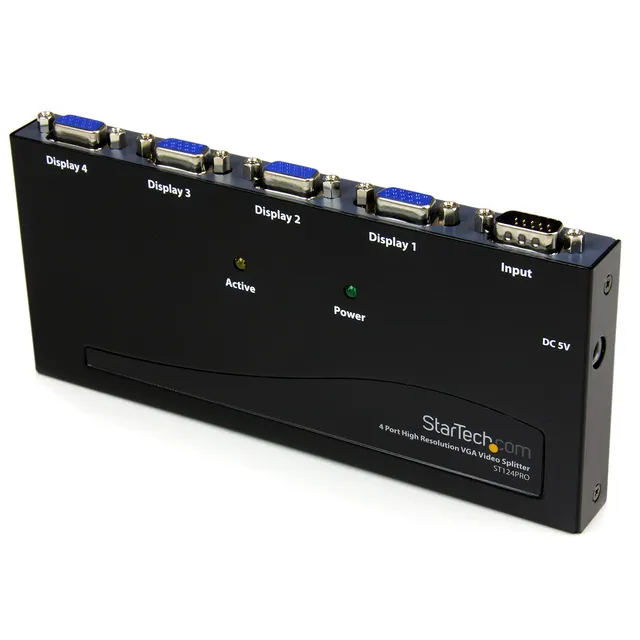 startech-com-r-partiteur-vid-o-vga-4-ports-350-mhz-haute-r-solution image 1