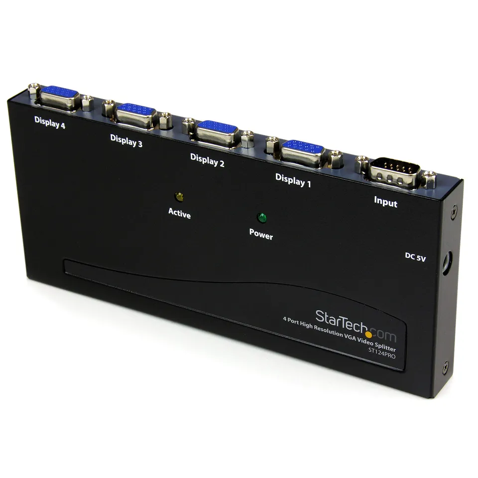 startech-com-r-partiteur-vid-o-vga-4-ports-350-mhz-haute-r-solution image 1