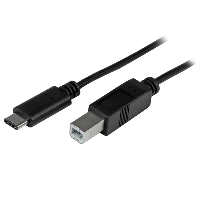 startech-com-usb2cb1m-c-ble-usb-c-vers-usb-b-1m-noir image 1