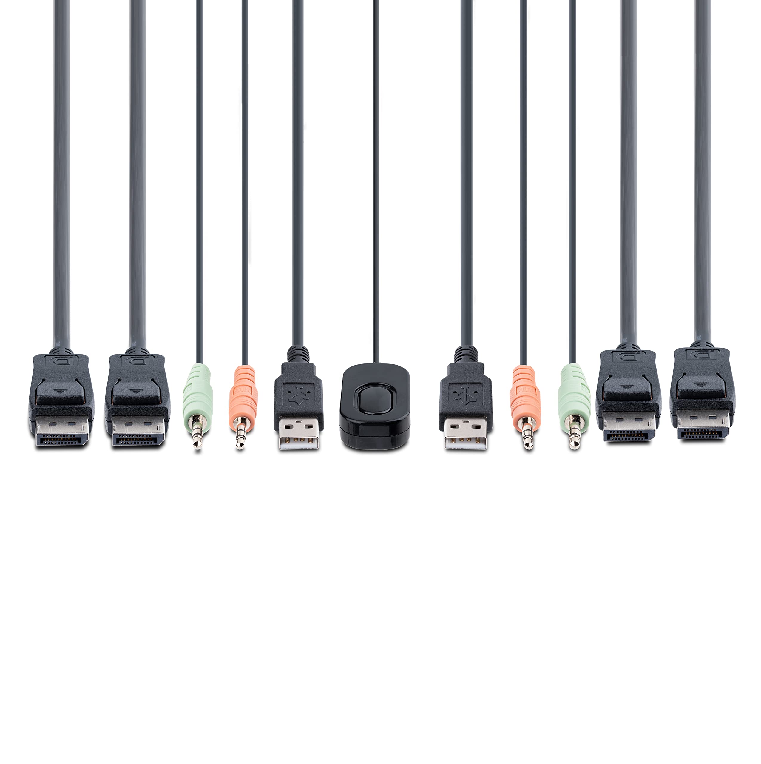 startech-com-switch-kvm-2-ports-double-displayport-4k-60hz-aliment-usb image 6