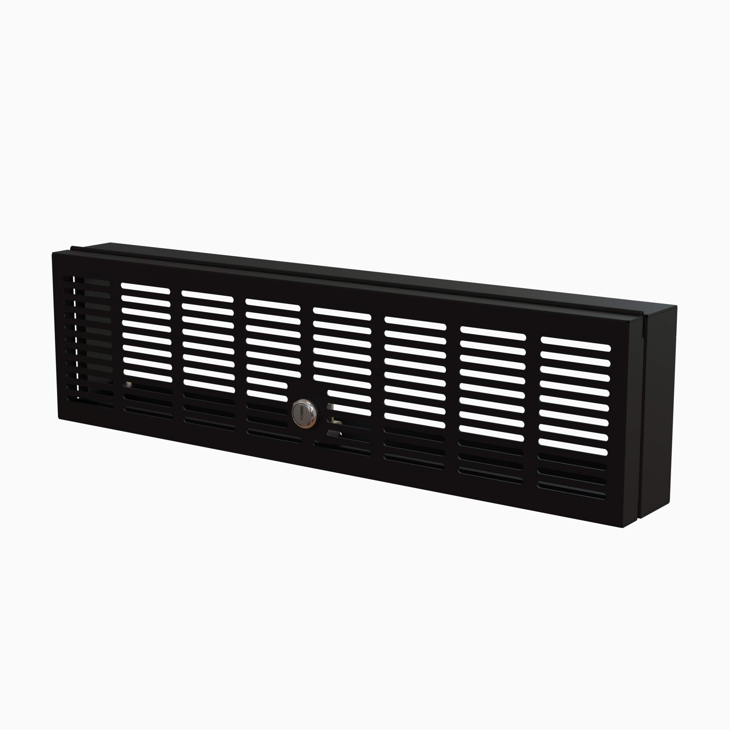 startech-com-couvercle-de-s-curit-charni-re-pour-rack-3u-19-pouces-rkseclk3u-pan image 1
