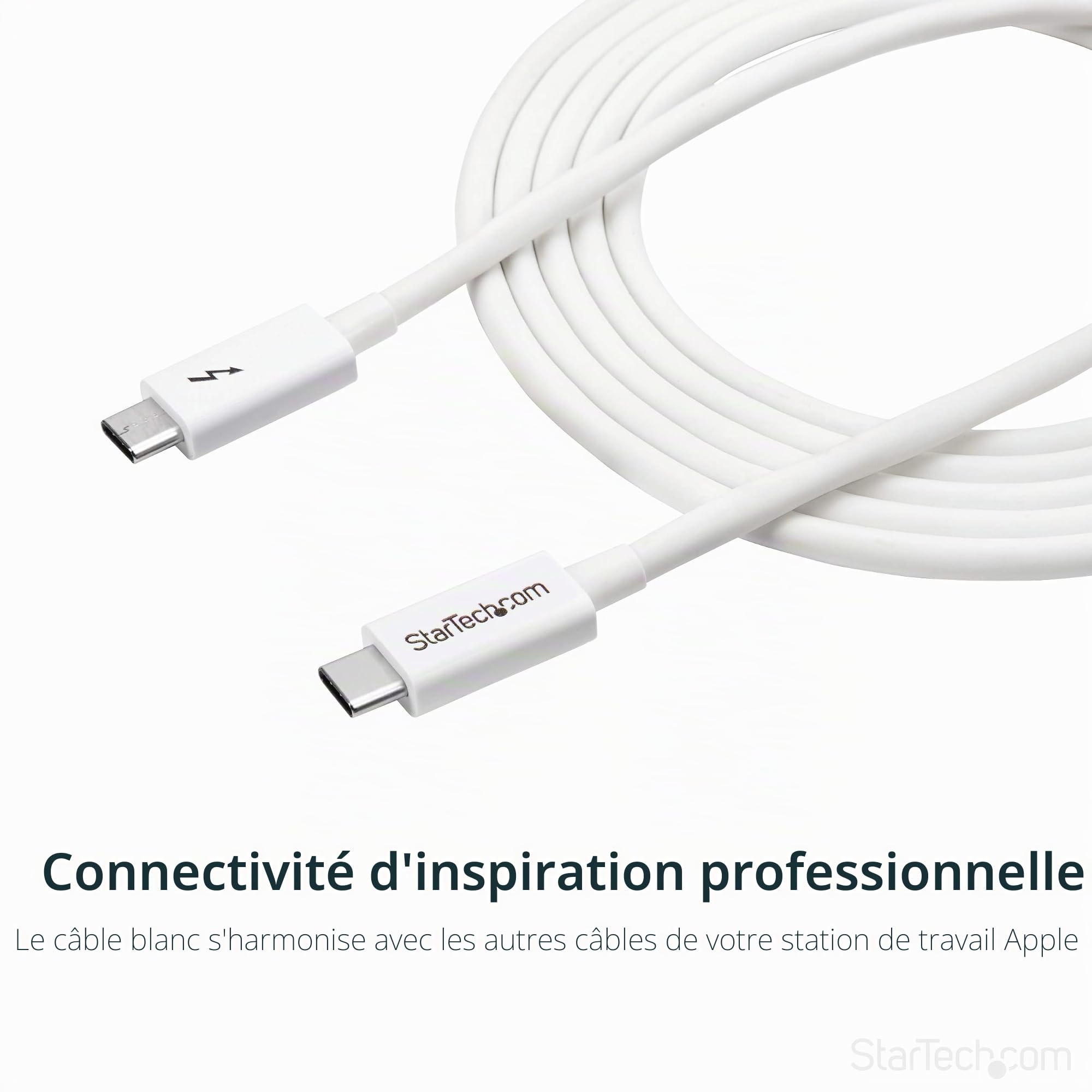startech-com-c-ble-thunderbolt-3-passif-2-m-20-gbps-100w-pd-4k-usb-c-blanc image 6
