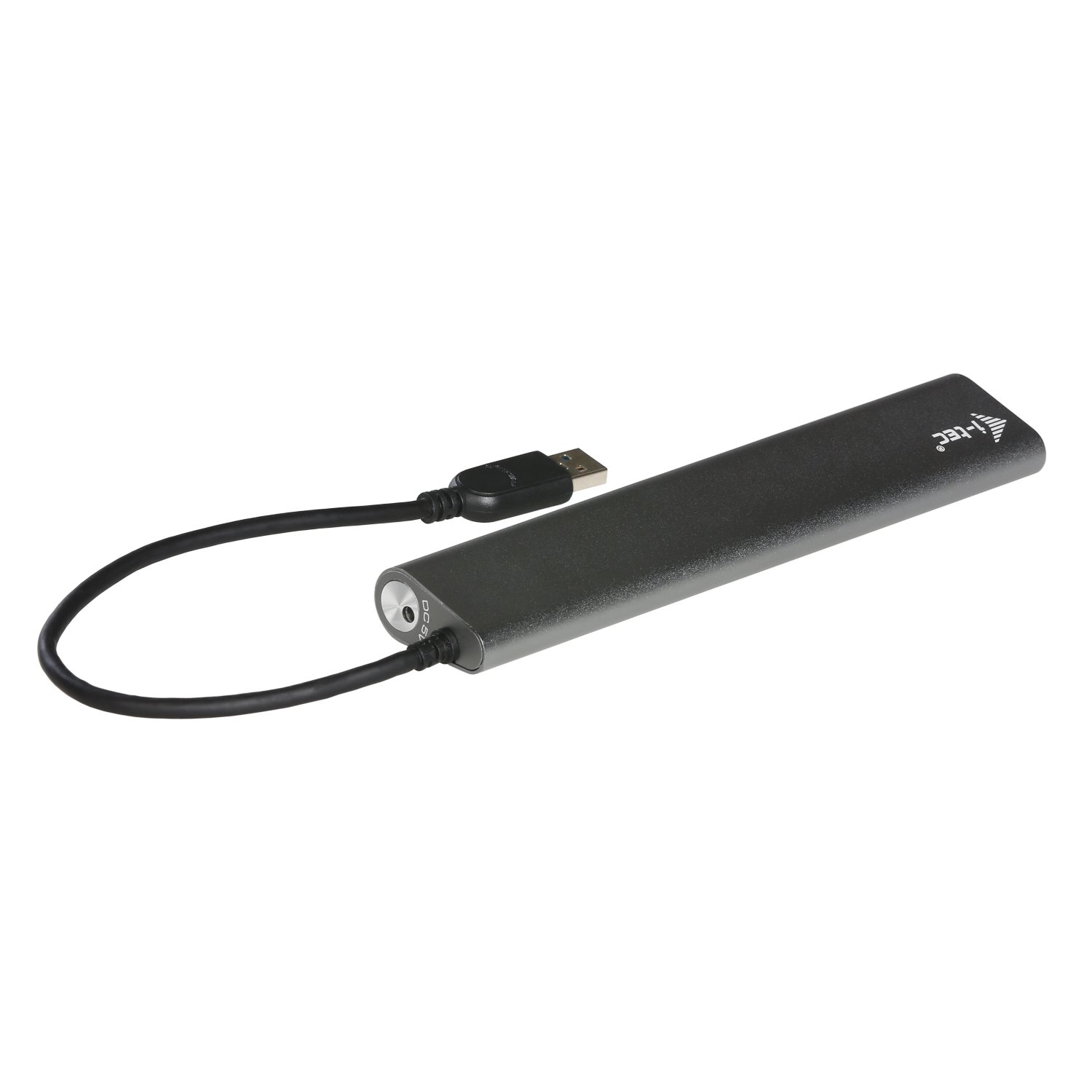 i-tec-u3hub778-hub-usb-3-0-7-ports-m-tal-avec-chargeur-secteur image 3