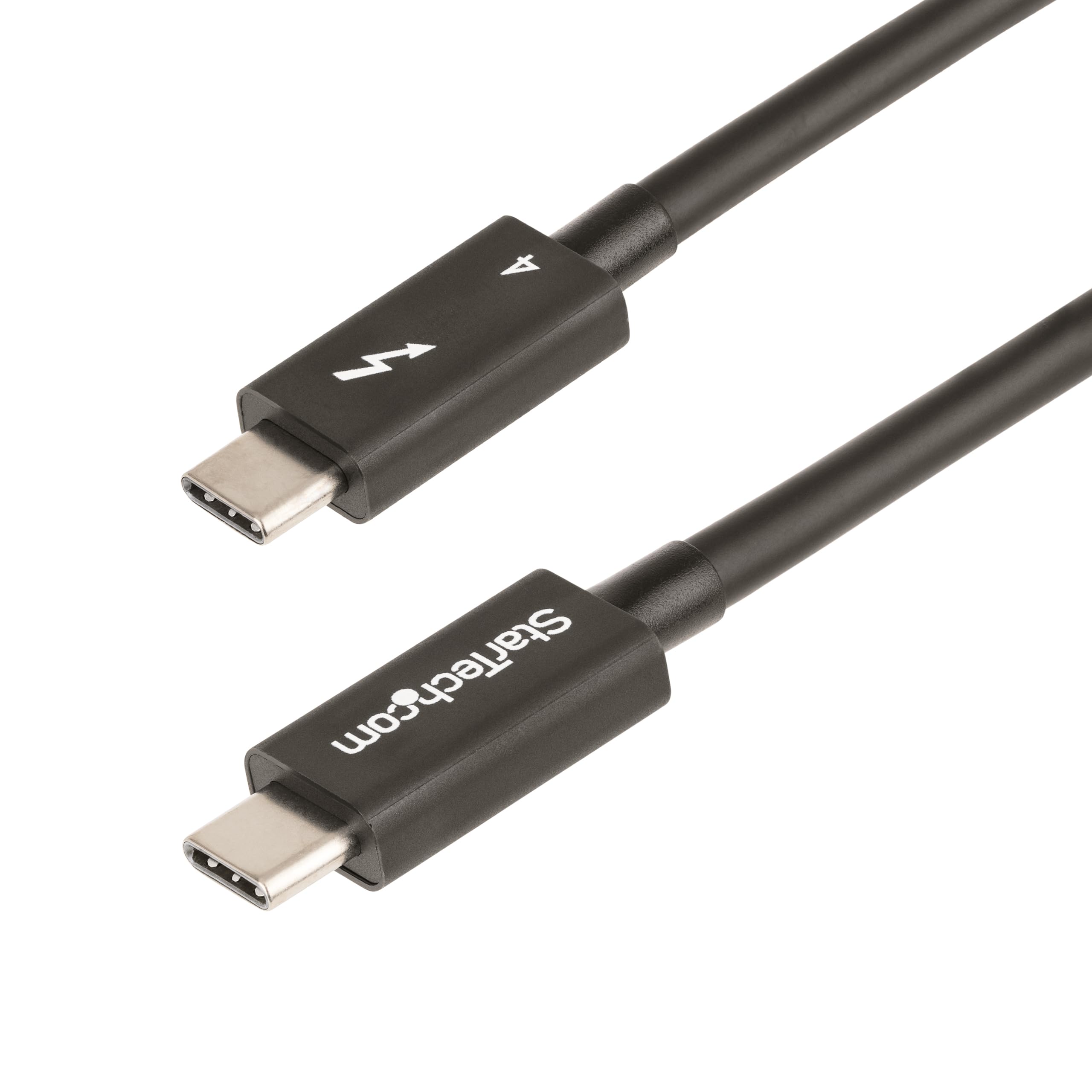 startech-com-c-ble-thunderbolt-4-50cm-usb-c-40gbps-100w-8k-noir image 1