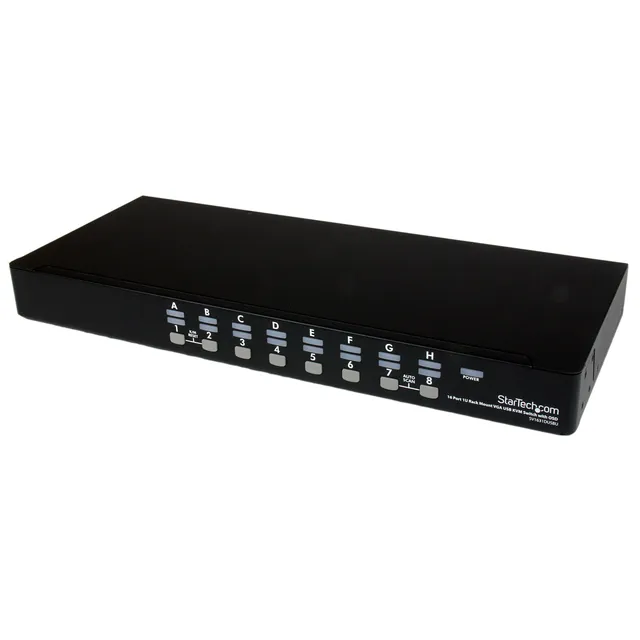 startech-com-sv1631dusbuk-commutateur-kvm-usb-16-ports-rack-1u-avec-osd-et-c-ble image 1