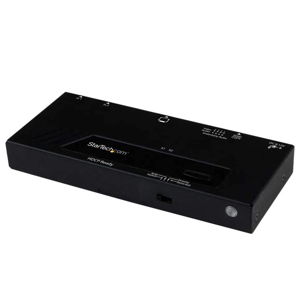 startech-com-vs221hdq-switch-hdmi-2-ports-1080p-auto-avec-edid image 1