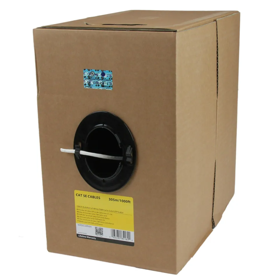 startech-com-c-ble-ethernet-cat5e-en-vrac-304-8-m-solide-cmr-blanc image 1