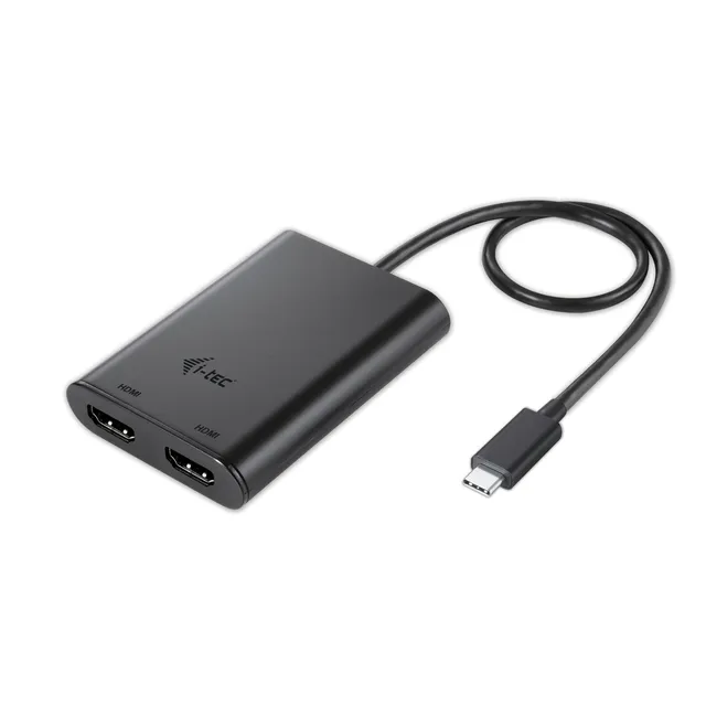 i-tec-usb-c-vers-dual-hdmi-adaptateur-vid-o-2x-hdmi-4k-thunderbolt-3-windows-mac image 1