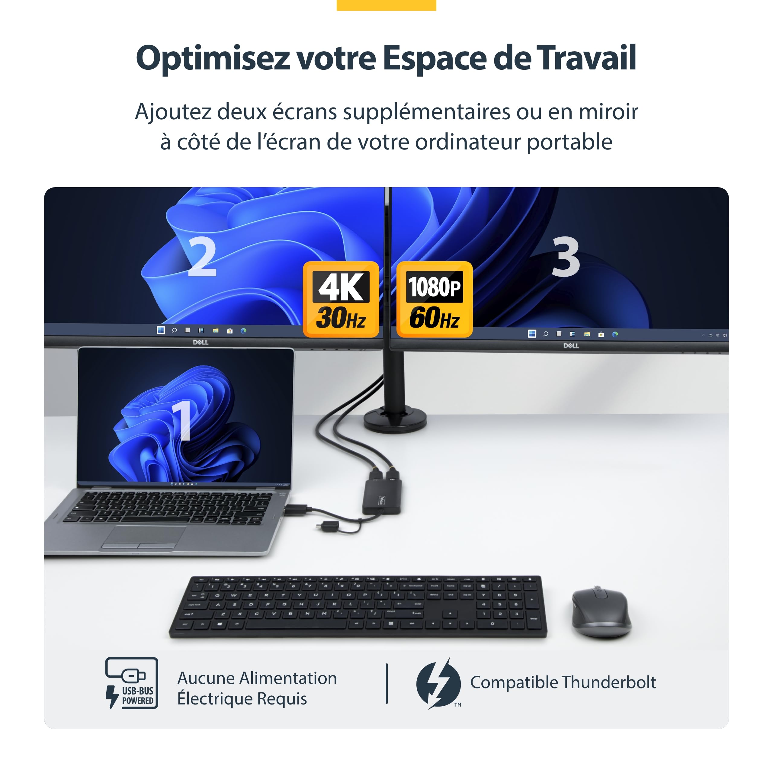 startech-com-adaptateur-usb-a-usb-c-vers-double-hdmi-4k30-1080p-mac-windows-chro image 3