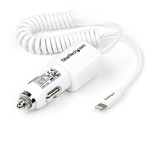 startech-com-usblt2pcarw-chargeur-voiture-lightning-usb-2-0-21w-blanc image 7