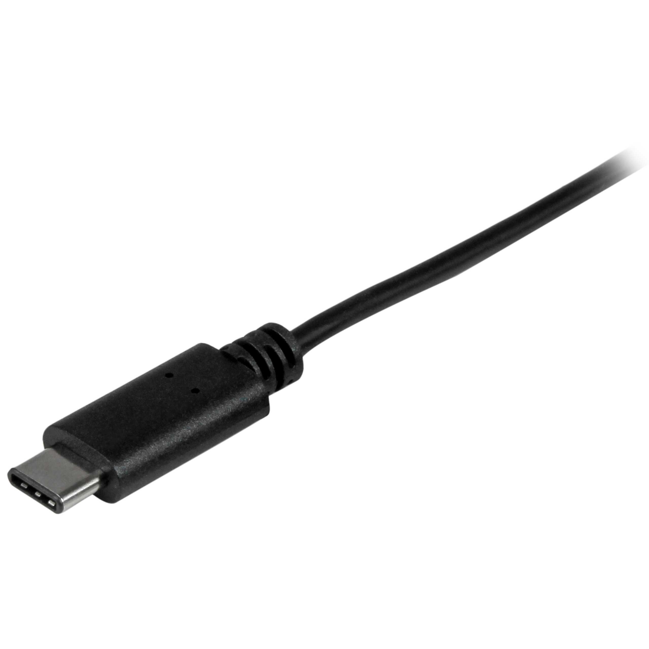 startech-com-usb2cb1m-c-ble-usb-c-vers-usb-b-1m-noir image 2
