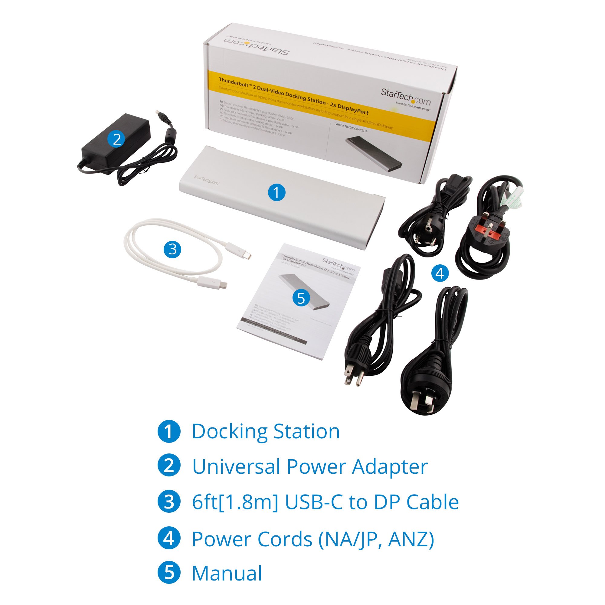 startech-com-tb2dock4k2dp-station-d-accueil-thunderbolt-2-double-displayport-4k image 7