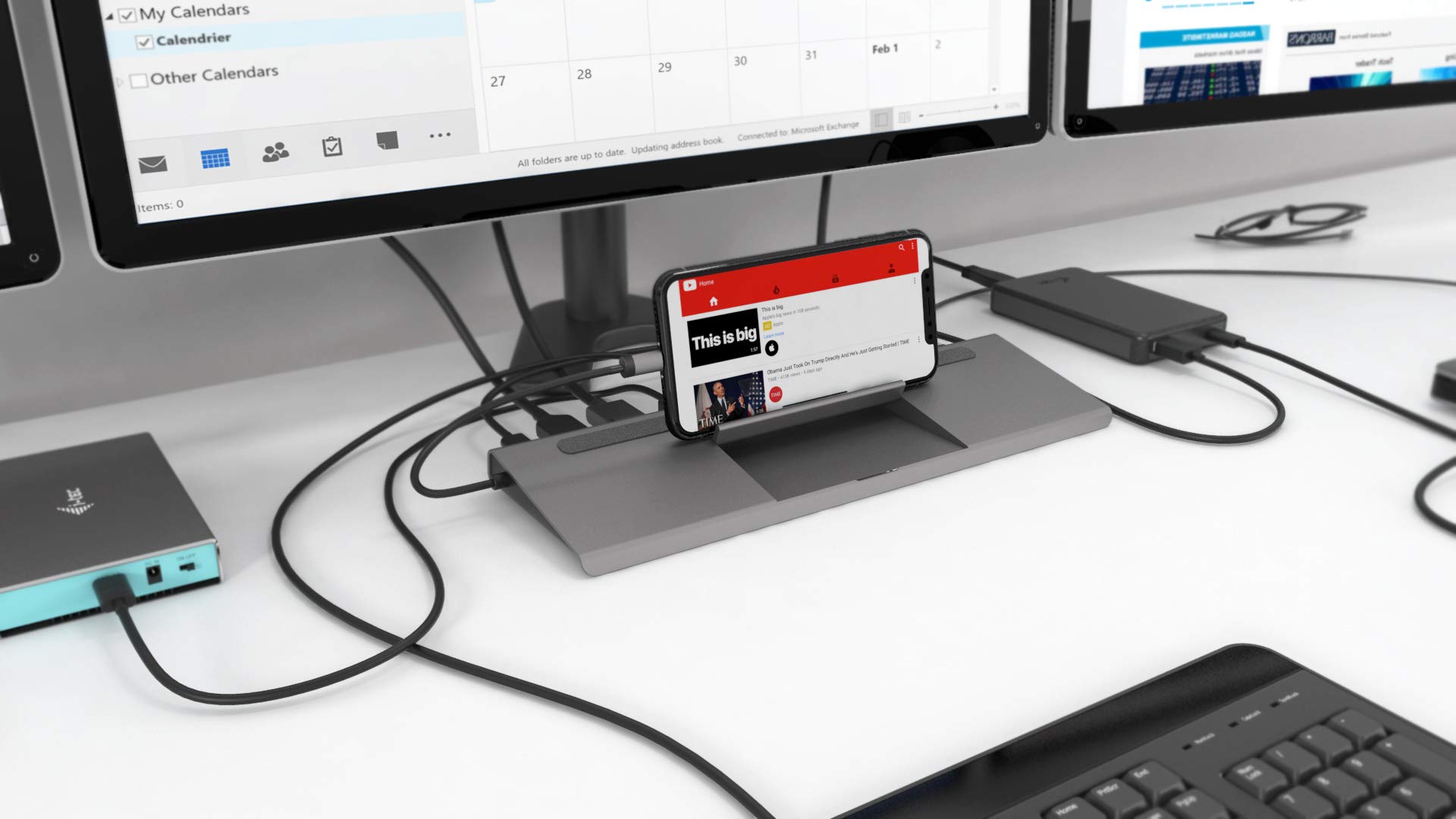 i-tec-c31flatdockpdplus-station-d-accueil-usb-c-m-tal-4k-hdmi-vga-displayport-85 image 4