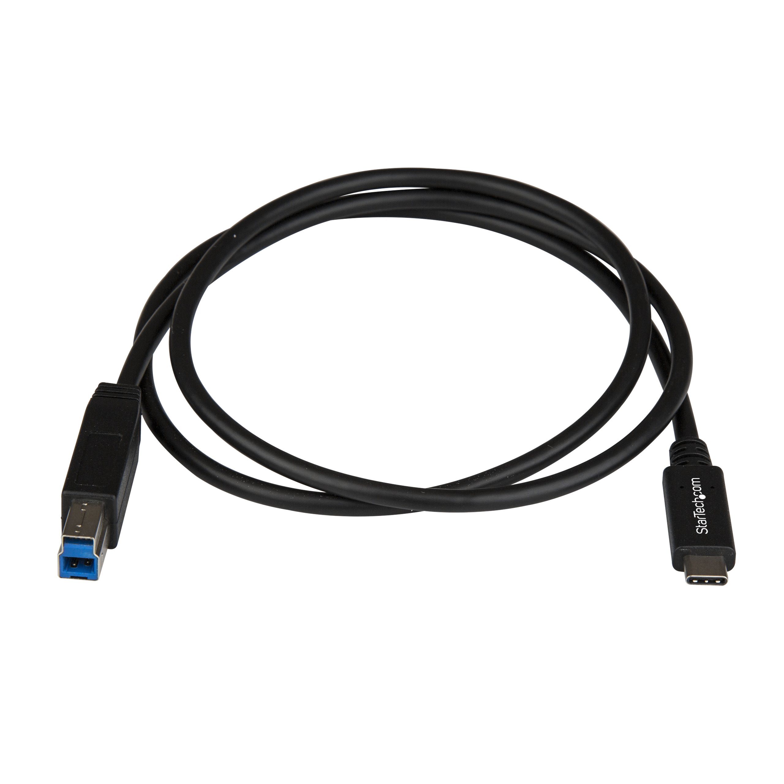 startech-com-c-ble-usb-c-vers-usb-b-1-m-10-gbps-usb-3-2-gen-2-usb31cb1m-noir image 4