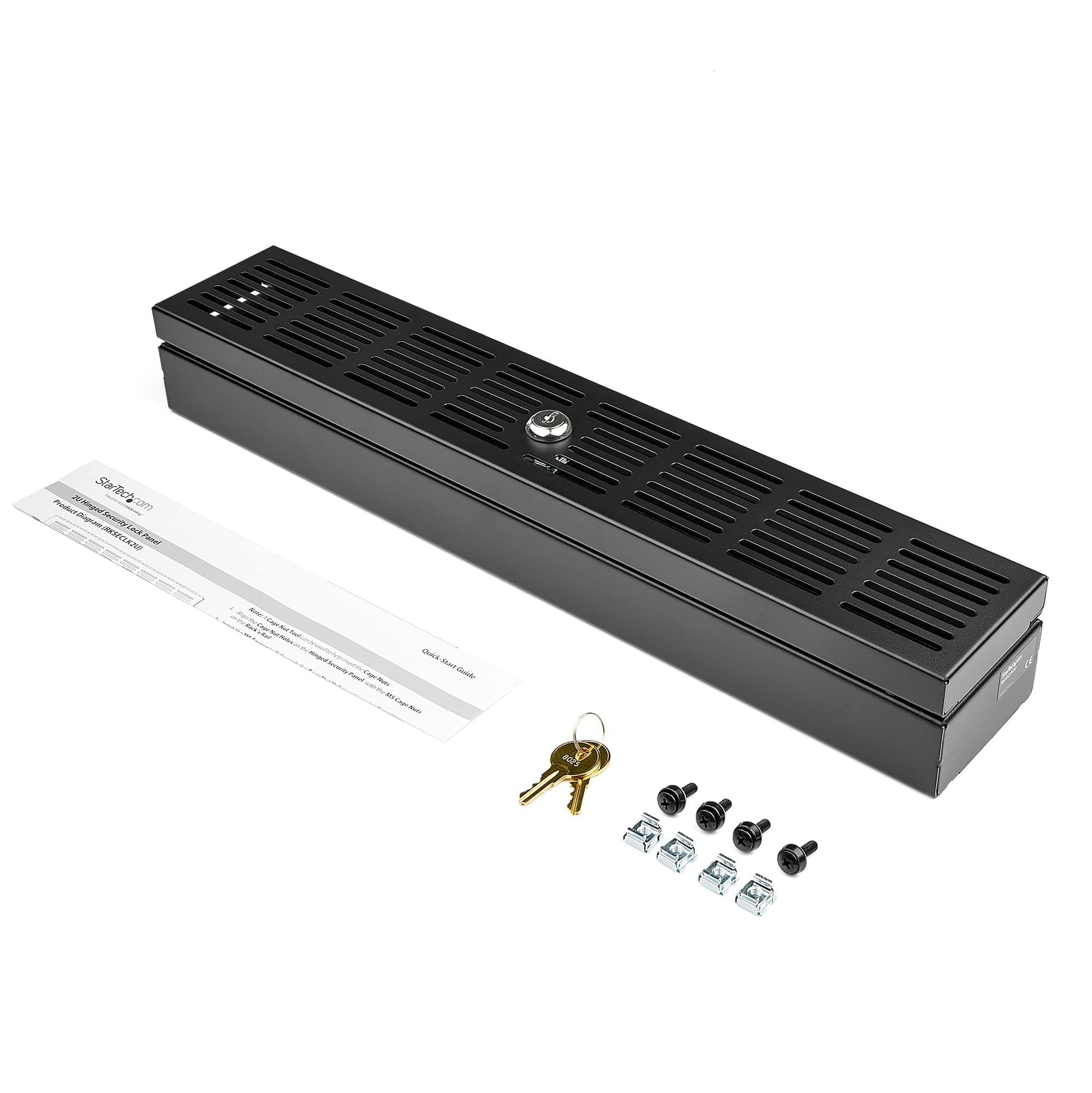 startech-com-couvercle-de-s-curit-charni-re-rack-19-2u-ventil-rkseclk2u image 4